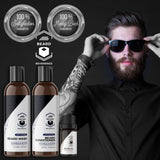 Vanilla Icon Beard Wash & Beard Conditioner Set (with Bonus Sandalwood Idol Beard Oil)