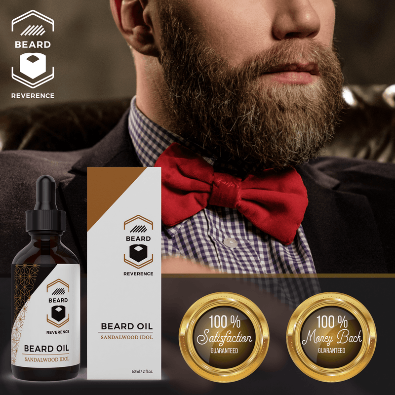 Beard Reverence Sandalwood Idol Beard Oil 100% satisfaction and 100% money back guarantee. 