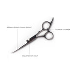 Barber-Grade Beard Scissors