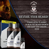 Vanilla Icon Beard Wash & Beard Conditioner Set (with Bonus Sandalwood Idol Beard Oil)