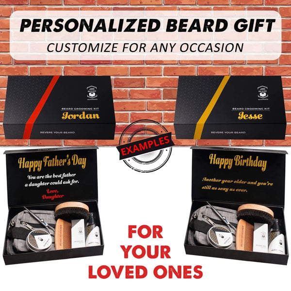 Customized Ultimate Beard Grooming Kit - Beard Reverence