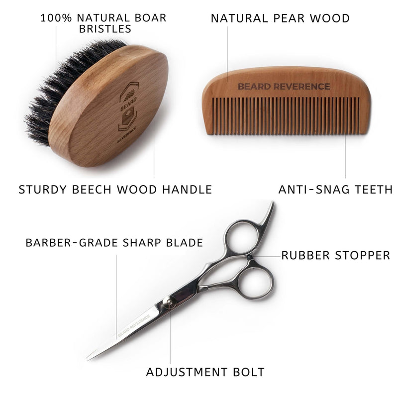 Customized Ultimate Beard Grooming Kit - Beard Reverence
