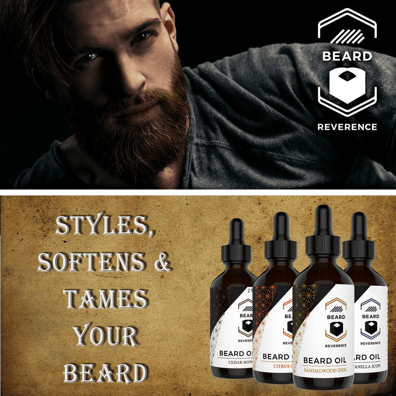 Beard Oil Variety 4 Pack - Beard Reverence