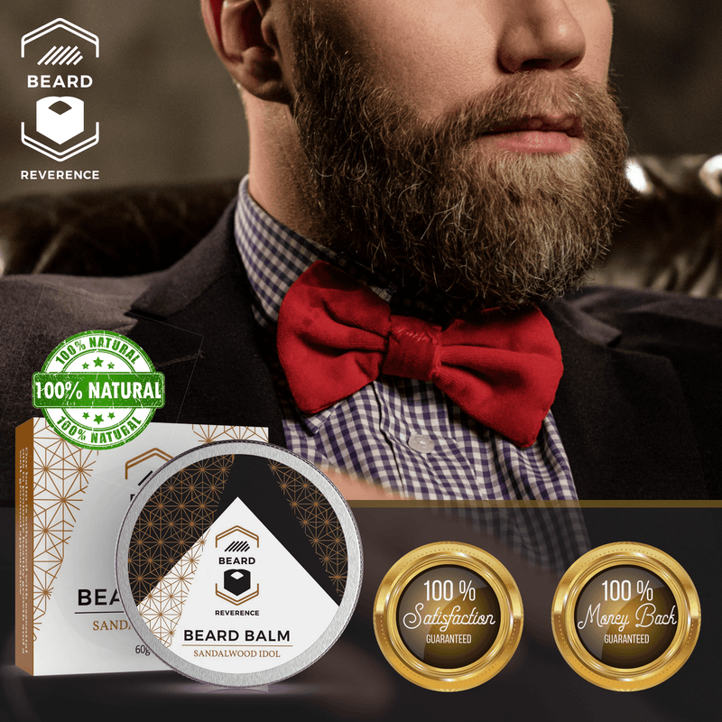 Beard Reverence Sandalwood Idol Beard Balm 100% satisfaction and 100% money back guarantee. 